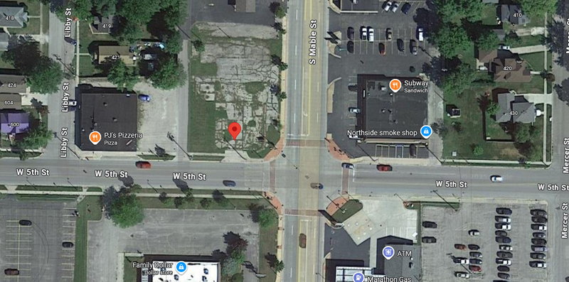 Valley Motel - Aerial Map (newer photo)